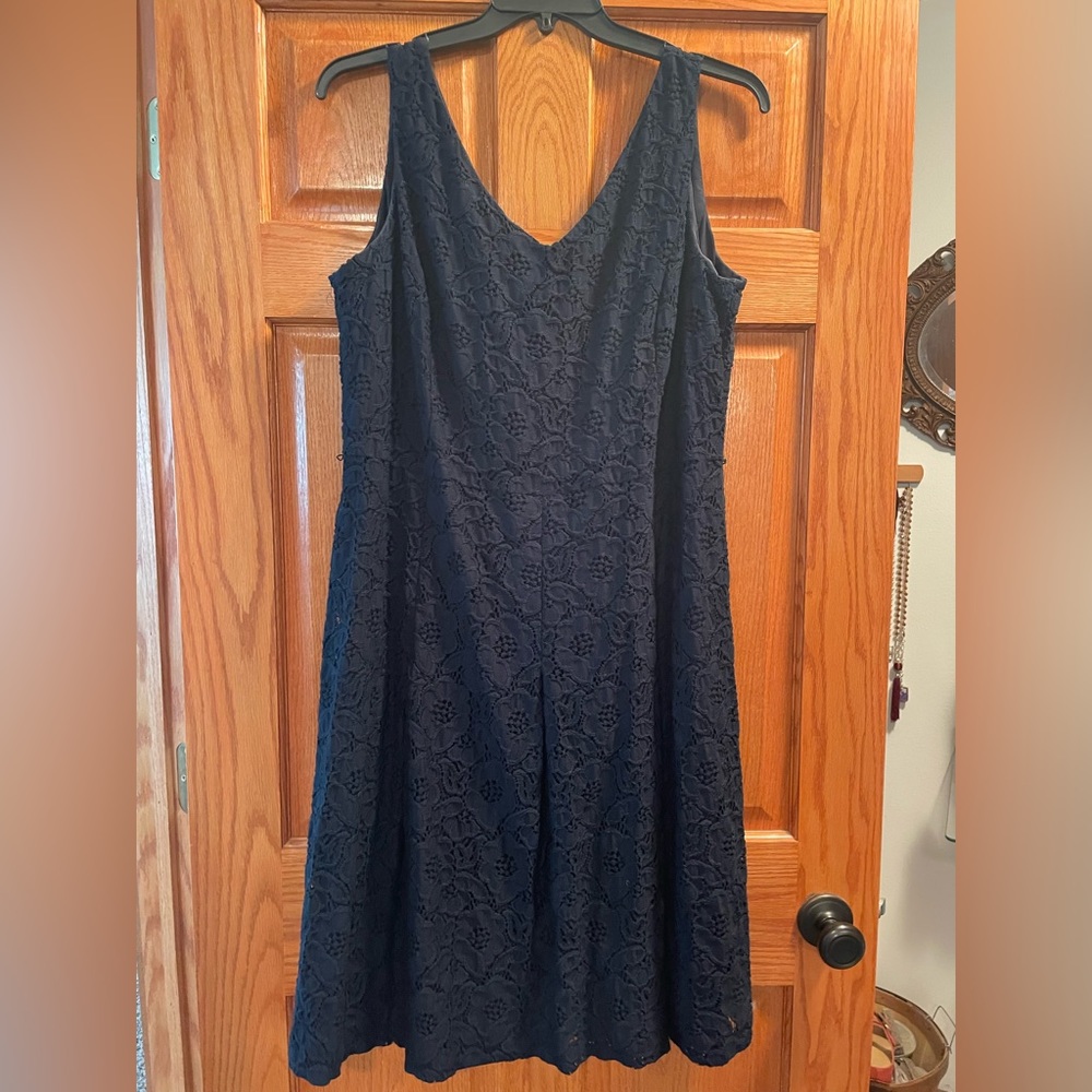 Jones New York Navy Dress